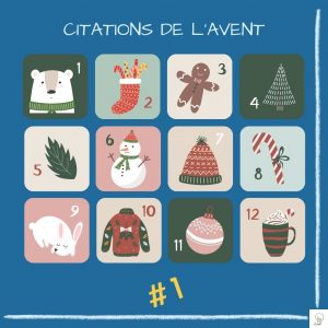 Lire la suite à propos de l’article Calendrier de l’Avent – 1